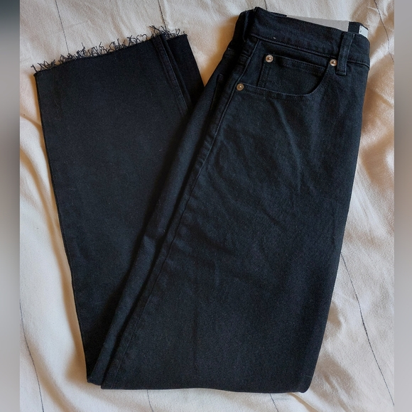 NWT Everlane the way high Jean black size 24 REGULAR - Picture 8 of 9